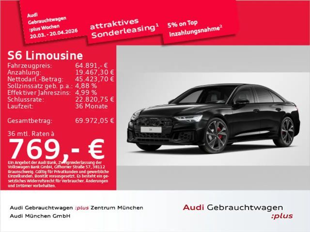 Audi S6 TDI tiptr. Luftfed/Pano/B&O/StdHzg 2024 Diesel