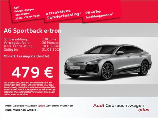 Audi A6 e-tron AHK/Matrix/Kameras 2025 Elektrisch