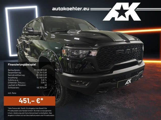 Dodge RAM 1500 REBEL Hunter Edition 1 of 10 Fender Flares 22 Zoll AT-Reifen 2024 Benzine
