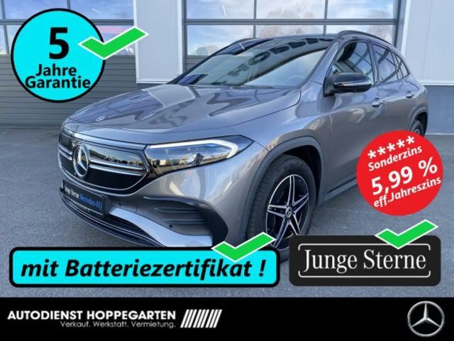Mercedes-Benz EQA 300 EQA 300 4M AMG Line LED Night 360° MBUX AHK 18" 2023 Elektrisch