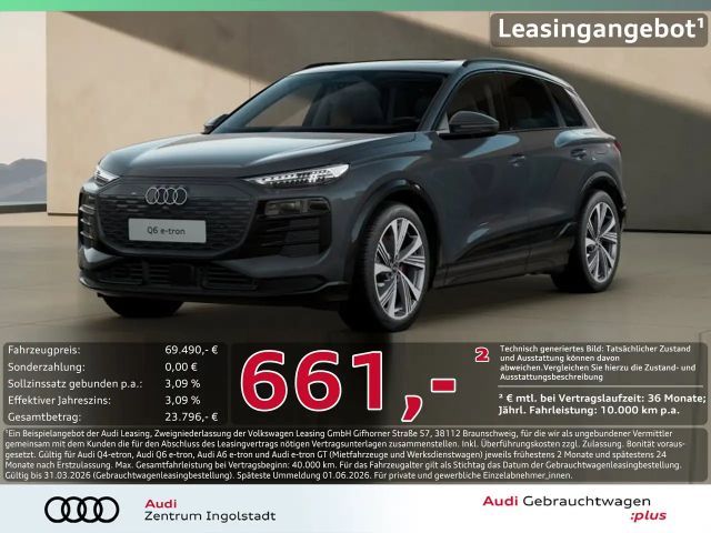 Audi Q6 e-tron SUV qu Tech+ AHK PANO MATRIX B&O HuD 2025 Elektrisch