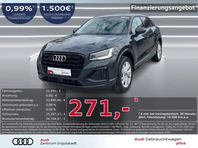 Audi Q2 40 TFSI qu LED NAVI ACC KAMERA PDC+ advanced 2025 Benzine