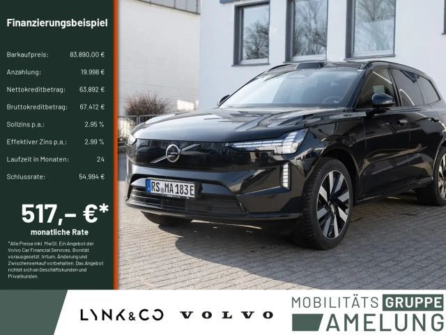 Volvo EX90 Plus Pure Electric AWD LED 360° 7-SITZER 2025 Elektrisch