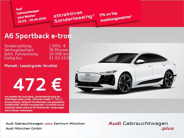 Audi A6 e-tron 21"Zoll/AHK/Kameras 2025 Elektrisch