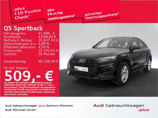 Audi Q5 50 TFSI e qu. S tronic S line Navi+ 2023 Hybride / Benzine