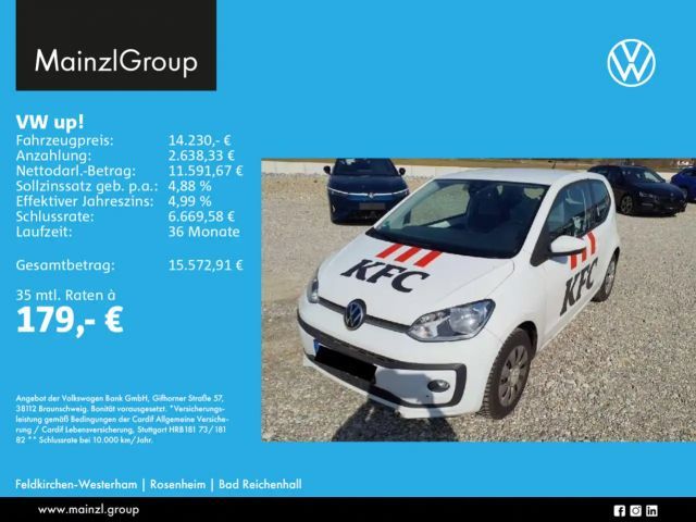 Volkswagen up! move up! 1.0 MPI SHZ Klima Bluetooth 2023 Benzine