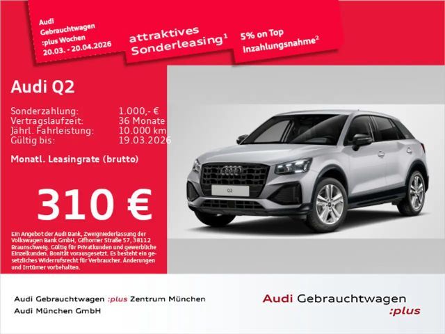 Audi Q2 2025 Benzine
