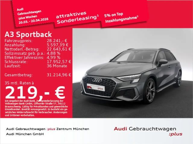 Audi A3 2022 Benzine
