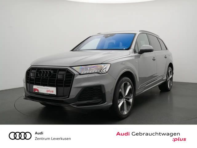 Audi Q7 e S line LASER PANO AHK LUFT NACHTSICHT LE 2023 Hybride / Benzine
