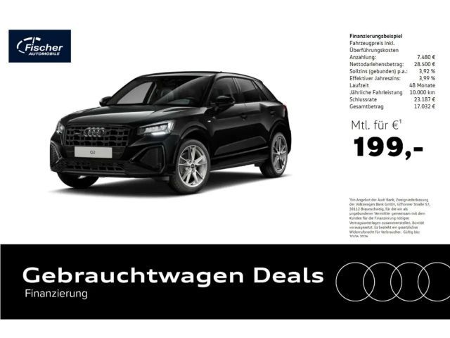 Audi Q2 40 TFSI quattro S line AHK/SH/RFK/LED/NAV 2025 Benzine