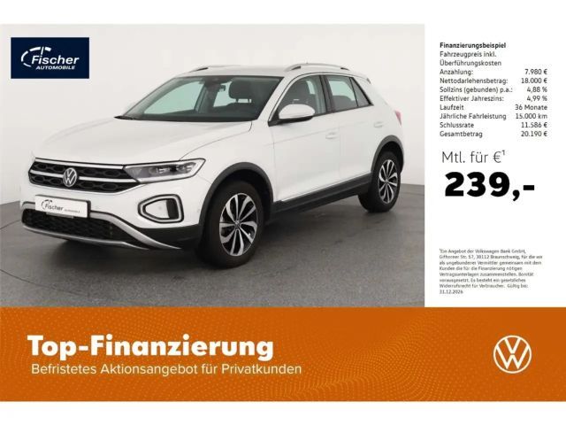 Volkswagen T-Roc 1.5 TSI Style DSG/NAV/LED/SH/DAB/AHK 2023 Benzine
