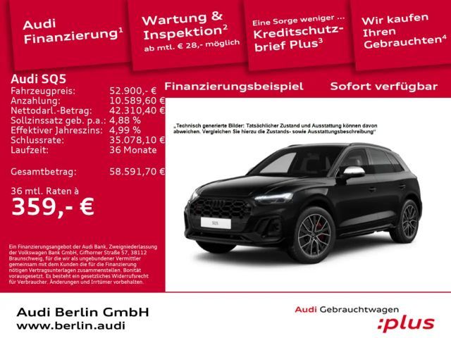Audi SQ5 TDI tiptr. AHK MATRIX NAVI RFK HUD B&O 2023 Diesel