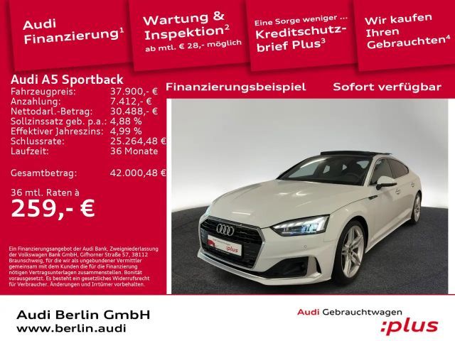 Audi A5 advanced 35 TFSI S tr. STDHZG PANO 2022 Benzine