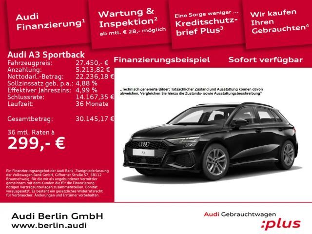 Audi A3 S line 35 TDI S tronic 2021 Diesel