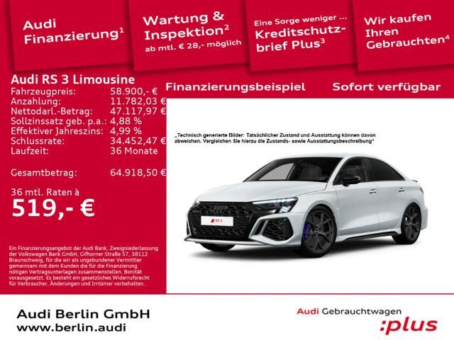 Audi RS3 S tr. MATRIX NAVI RFK HUD VIRTUAL 2022 Benzine