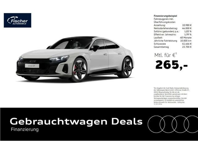 Audi e-tron GT Head-up/Matrix/B&O/Pano/NAV/SH/DAB+/ 2022 Elektrisch