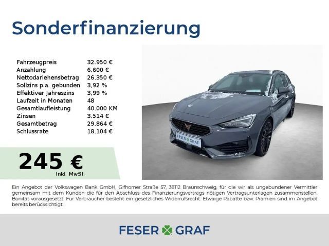 Cupra Leon ST VZ 2.0 TSI DSG|Pano|Beats|RFK|Full Link 2023 Benzine