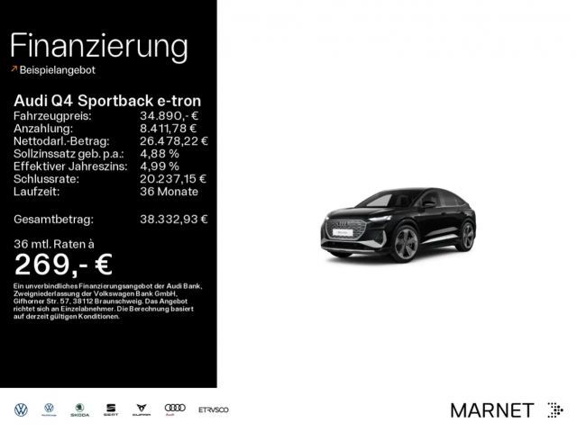 Audi Q4 e-tron 50 quattro S line*Navi*Matri 2021 Elektrisch