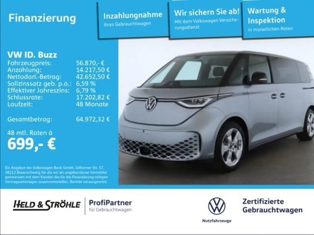 Volkswagen ID. Buzz ID.Buzz Pro GOAL lang 6SI LED NAV 360°KAM 4xSHZ 2025 Elektrisch