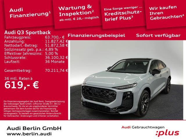 Audi Q3 e-hybrid S tronic 2026 Hybride / Benzine
