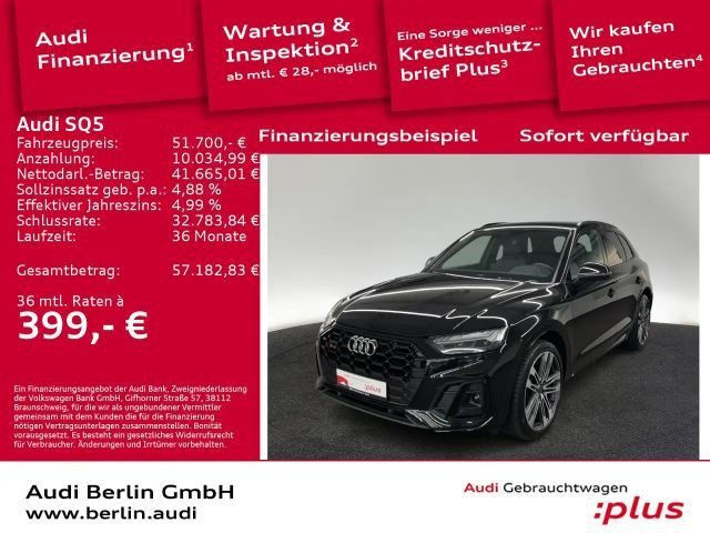 Audi SQ5 TDI tiptr. LEDER MATRIX RFK NAVI VIRTUAL B&O 2022 Diesel