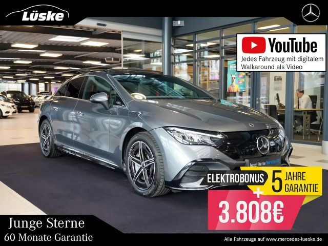 Mercedes-Benz EQE 350 EQE 350 4M AMG Line Pano rote Gurte KEYLESS Memo 2023 Elektrisch