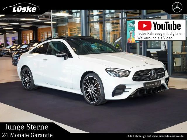 Mercedes-Benz E 300 E 300 d 4M Coupé AMG Line Night Burmester Pano 2022 Diesel