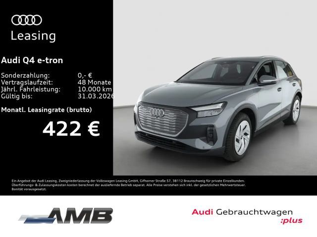 Audi Q4 e-tron 40 Standklima/Sportsitze/WäPu/06.30Gar 2025 Elektrisch