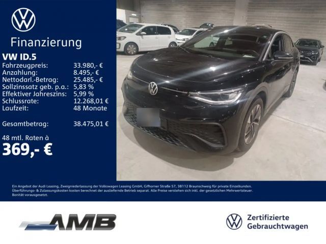Volkswagen ID.5 Pro 77kWh/Matrix/Navi/Sitzhzg/RFK/el.Heckkl 2025 Elektrisch