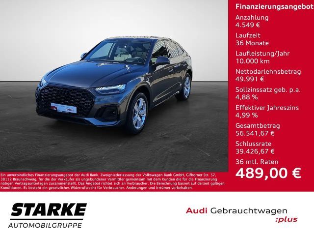 Audi Q5 Sportback 40 TDI quattro S line NaviPlus Matrix... 2025 Diesel