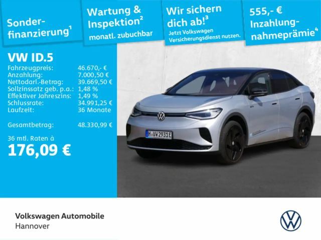 Volkswagen ID.5 GTX 4Motion Navi AHK IQ.Light Kamera Pano P 2025 Elektrisch