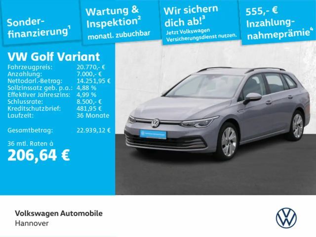 Volkswagen Golf Variant Golf VIII Variant 1.5 eTSI DSG Style Navi AHK LE 2021 Benzine