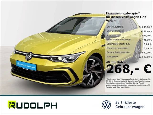Volkswagen Golf Variant VIII R-Line 1.5 eTSI LED AHK BT ACC SHZ Fernlichta 2022 Benzine