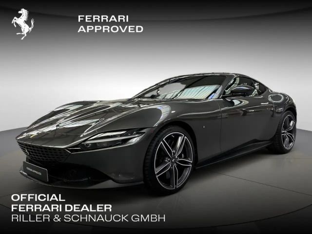 Ferrari Roma >Canna di Fucile*Nero Leather*Front PPF< 2021 Benzine