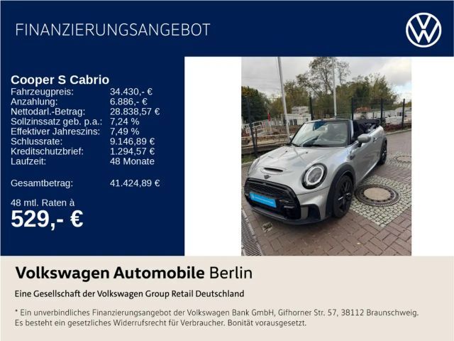 MINI Cooper S Cabrio JCW Trim 2023 Benzine