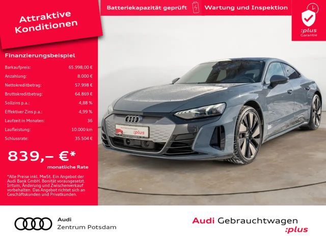 Audi e-tron GT quattro LASER 360° B&O PANO LUFT NA 2021 Elektrisch