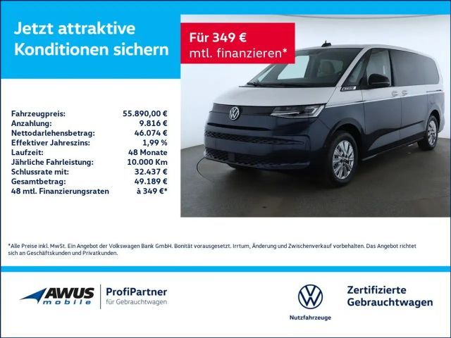 Volkswagen T7 Multivan LÜ 2.0TSI 150kW ACC PANO MATRIX-LED 2025 Benzine