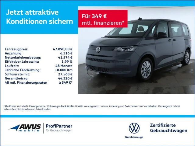 Volkswagen T7 Multivan KÜ 2.0TDI 110kW ACC LED 5Jahres G. 2024 Diesel