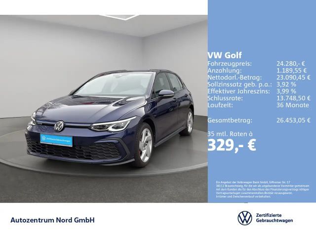 Volkswagen Golf GTE VIII 1.4 GTE DSG NAVI+LED+ACC+SPORTSITZE 2022 Hybride / Benzine