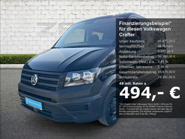 Volkswagen Crafter PLUS mittellang FWD Kasten 35 Plus AHK SHZ PDC Ber 2024 Diesel