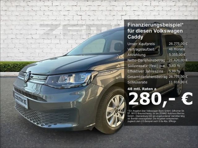 Volkswagen Caddy 2.0 TDI Life Navi ACC Mehrzonenklima Musikstreamin 2023 Diesel