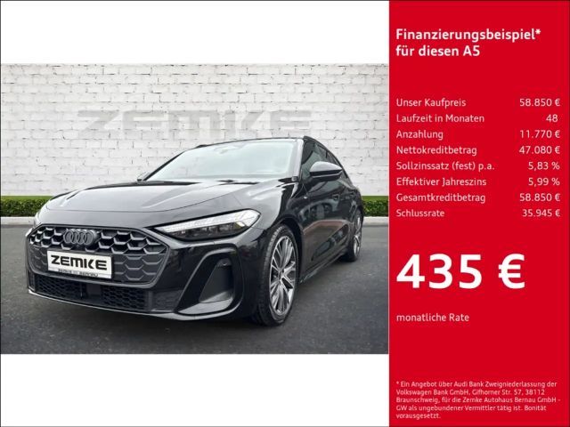 Audi A5 Avant 2.0 TFSI quattro S tronic edition one S-line 2025 Benzine