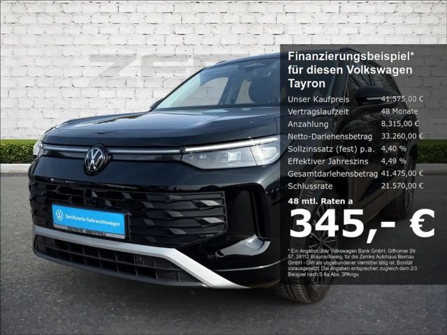 Volkswagen Tayron 2.0 TDI DSG Life 3,99 % AHK-klappbar Digitales Coc 2025 Diesel
