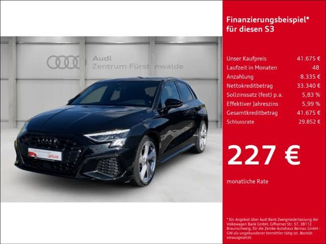 Audi S3 Sportback quattro 2.0 TFSI S tronic Navi Digitales 2024 Benzine