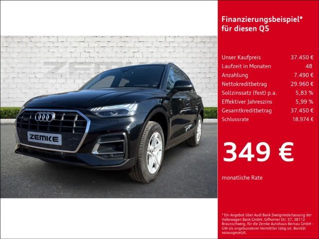 Audi Q5 50 TFSI e quattro S tronic AHK-klappbar Navi Digit 2023 Hybride / Benzine