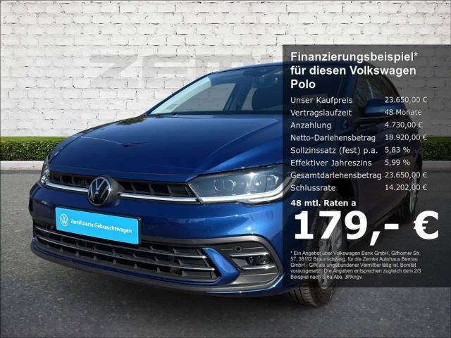 Volkswagen Polo VI 1.0 TSI DSG Style Navi Digitales Cockpit LED Bl 2024 Benzine