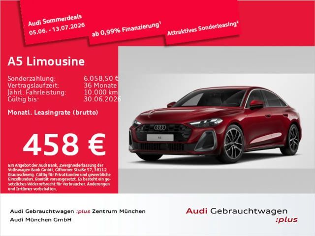 Audi A5 e-hybrid qu. S tronic S line Matrix 2025 Hybride / Benzine