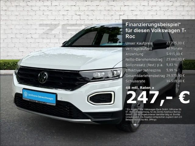 Volkswagen T-Roc 2.0 TSI DSG Sport 4Motion StandHZG AHK 2022 Benzine
