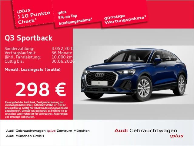 Audi Q3 40 TFSI qu. S tronic Leder/Navi+/Ka 2025 Benzine