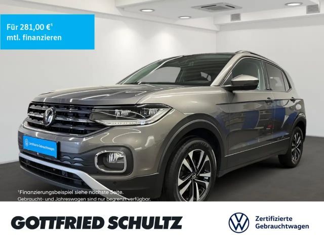 Volkswagen T-Cross 1.0 TSI United Navi Sitzheizung AHK Leichtmetallrä 2021 Benzine